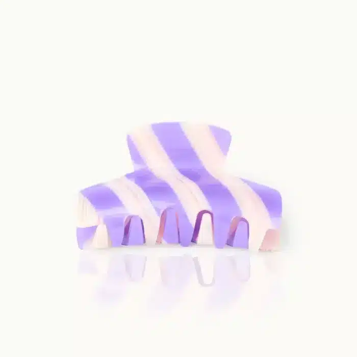 Haarclip Purple Lines    By Vivi