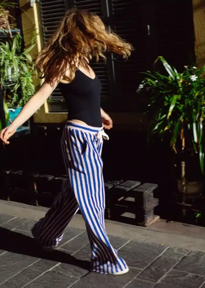 Bongusta Broek   Oogverblindend Blauw & Roze - Afbeelding 3