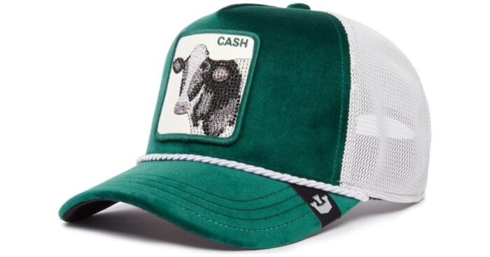 Emerald Cow , Jewel Tones   Goorin Bros Cap - Afbeelding 3