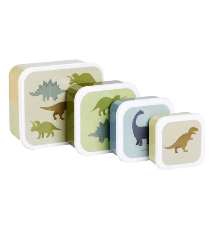 Lunch & snack box set: Dinosaurussen - Afbeelding 2