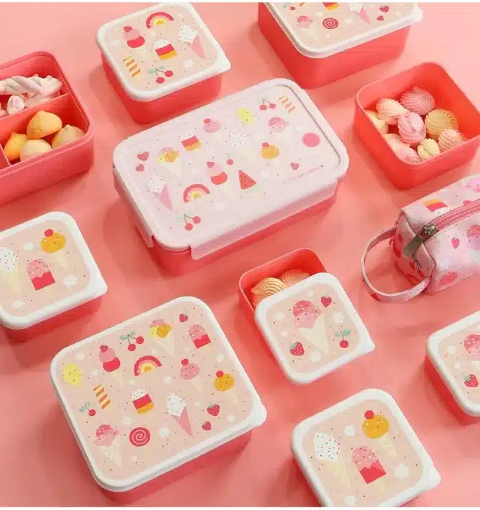 Lunch & snack box set: Ijsjes